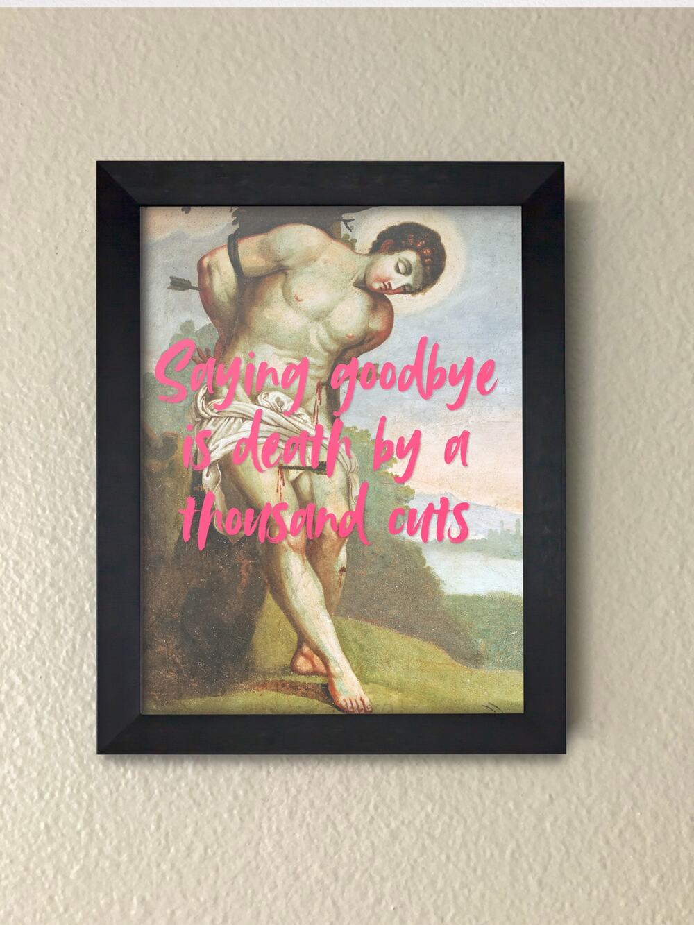 Taylor Swift Song Lyric Framed Wall Art | Music Quote Print | Swiftie Room Decor